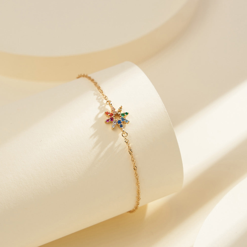 Colourful Starry Sleek Bracelet