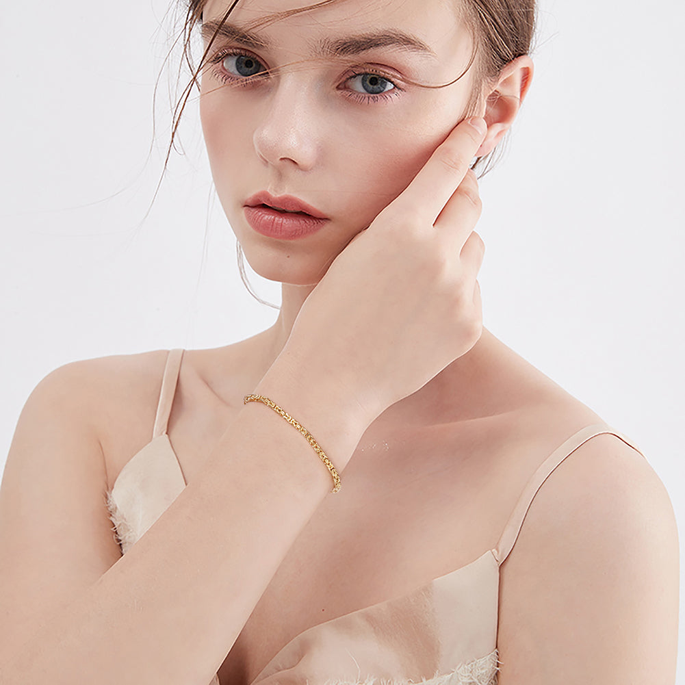 Handmade Link Chain Bracelet