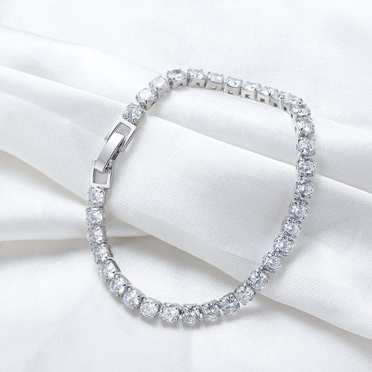 Bracelet with Beautiful CZ Diamonds
